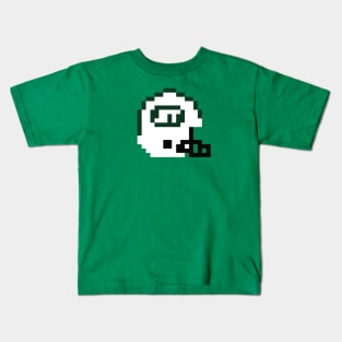 8 Bit New York Jets Helment Kids T-Shirt